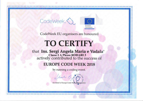 Certif Codeweek 2018 Sergi-Vadalà 1A Rodari 3